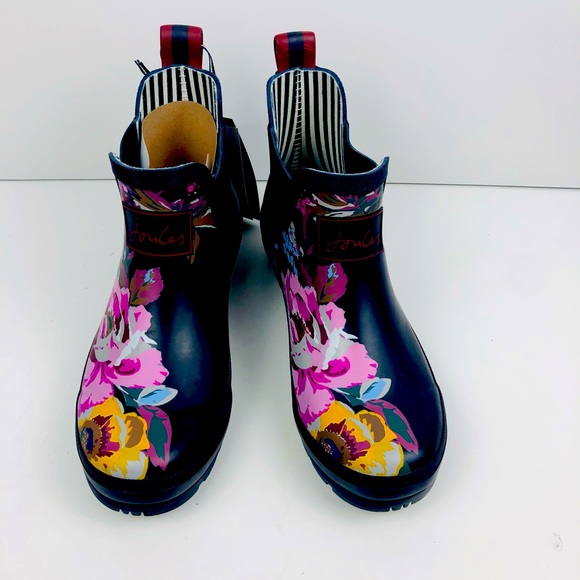 NWT JOULES floral rain boots various szs - Picture 2 of 9